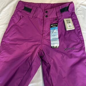NWT Arctix women’s essential snow pants amethyst S (4-6)